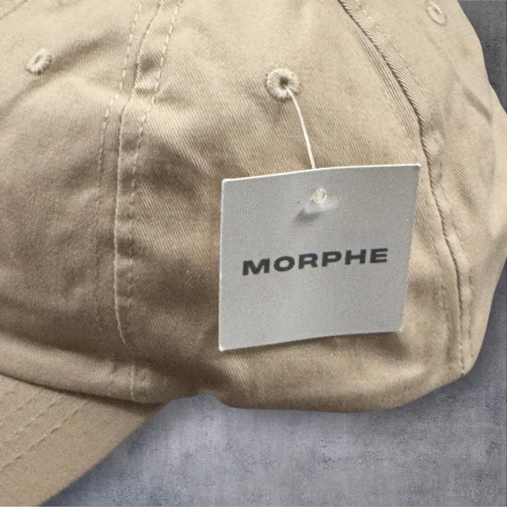 Morphe Cosmetics Baseball Hat Tan Feeling Cheeky Embroidered Dad Cap Limited